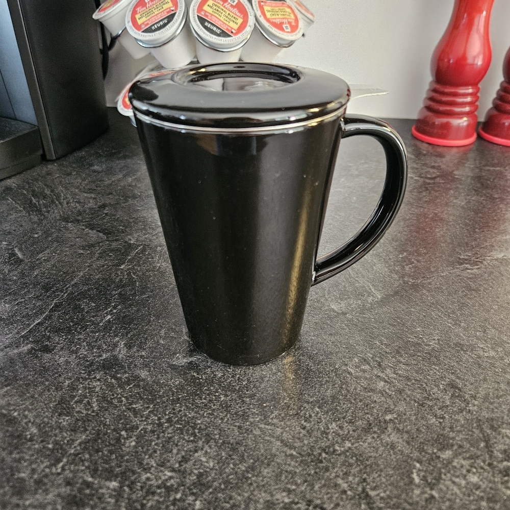 Black Coffee Mug Essential Kitchen Accessory